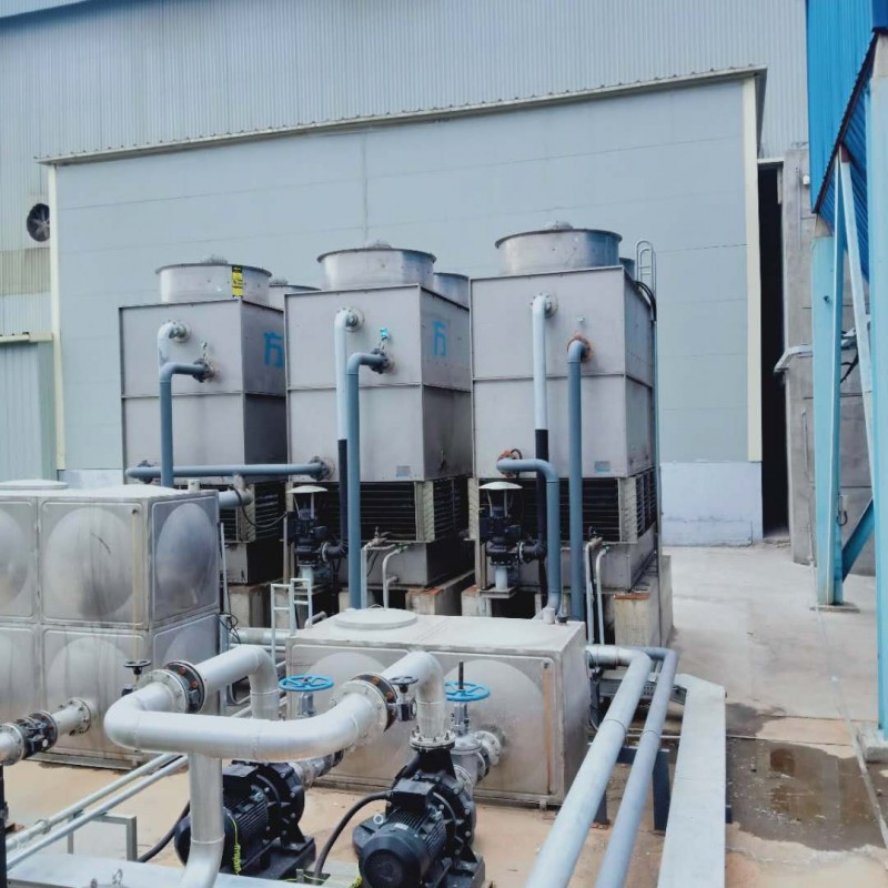 冷卻塔內、外循環防凍措施